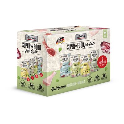 MAC's Cat Multipack 12 x 100g with Meat