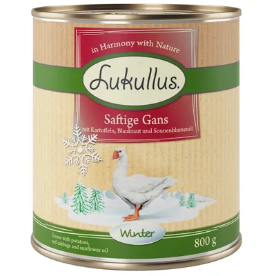 Lukullus zimski meni: Sočna gos - 6 x 800 g