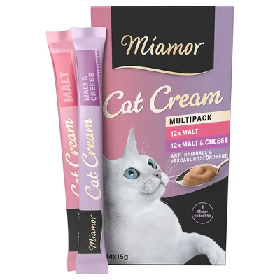 Miamor Cat Snack Malt Cream & Malt-Ost Multiboks