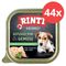 Sparpaket RINTI Feinest Schälchen 44 x 150 g Mix (3 Sorten gemischt)