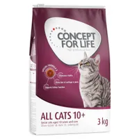 Concept for Life All Cats 10+  - с подобрена рецепта! - 3 кг