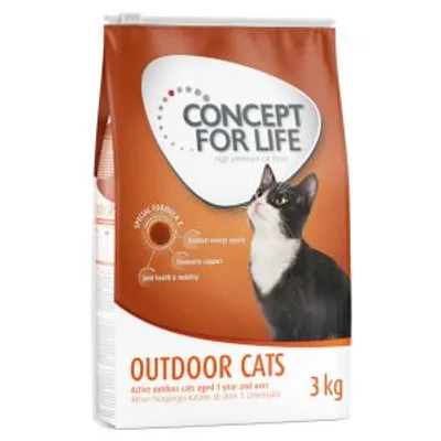 Concept for Life Outdoor Cats  - с подобрена рецепта! - 3 кг