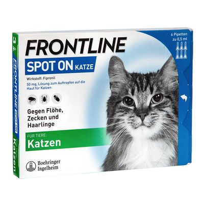 Frontline® Spot-On Kat 6 pipetten
