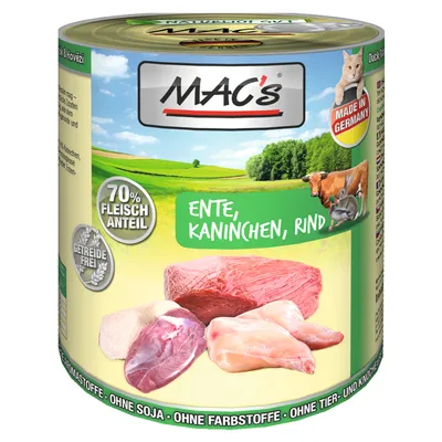 Økonomipakke MAC´s Cat Kattefôr 12 x 400 g