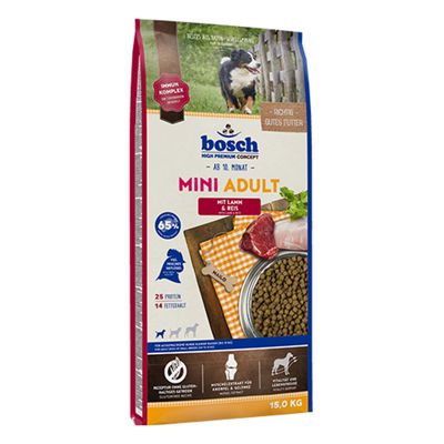bosch Adult Mini Lamb & Rice, jagnięcina i ryż 15 kg