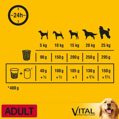 Pedigree Adult - storfekjøtt & grønnsaker