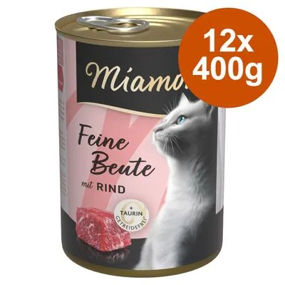 Miamor Feine Beute 12 x 400 g - Curcan