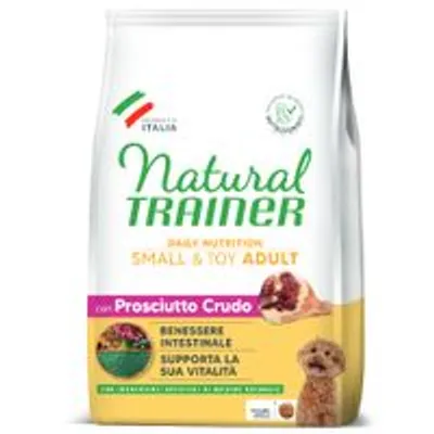 Natural Trainer Adult Small & Toy met rauwe ham (Prosciutto Crudo)