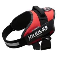 JULIUS-K9 IDC®-Powergeschirr - rot - Grösse L: Brustumfang 63 - 85 cm