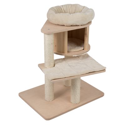 Natural Paradise Scratching Tree - Magnolia S Cream