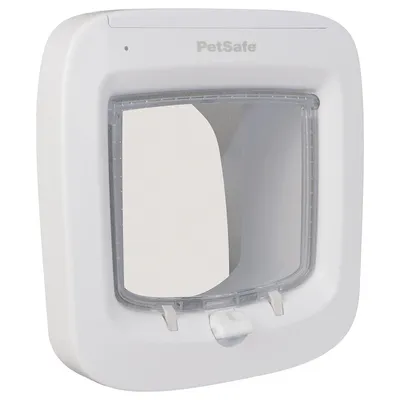 PetSafe Microchip Cat Flap - White Cat Flap