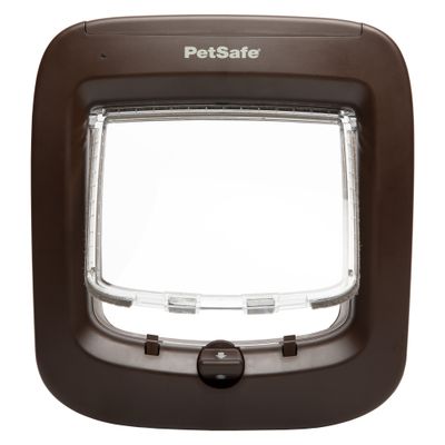 PetSafe Microchip Katzenklappe - Petsafe Katzenklappe braun