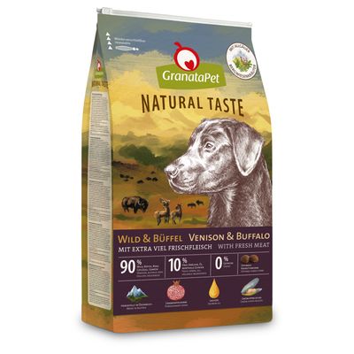 GranataPet Natural Taste Wild & Büffel 12 kg