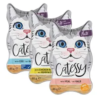 Blandpack: Catessy Paté 54 x 85 g i portionsform - 54 x 85 g