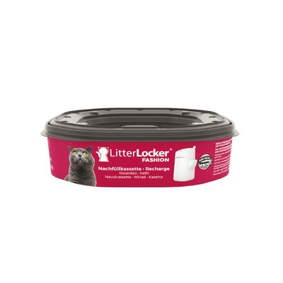 Poubelle à litière LitterLocker® Fashion pour chat 1 recharge pour LL Fashion