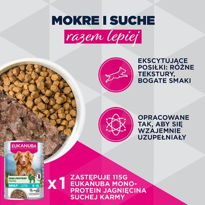 Eukanuba Special Care Adult Mono-Protein, z jagnięciną