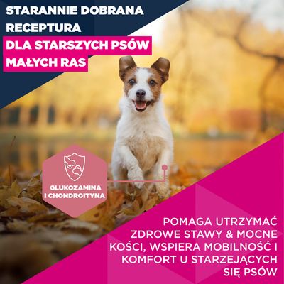 Eukanuba Premium Nutrition Senior Small Breed, kurczak - 2 x 3 kg