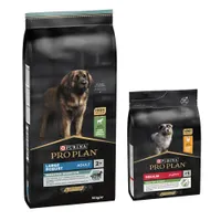 14 kg PURINA PRO PLAN Adult + 3 kg passendes Trockenfutter gratis! - 14 kg Large Robust Lamm & Reis Sensitive Digestion + 3 kg Medium Puppy Healthy Start