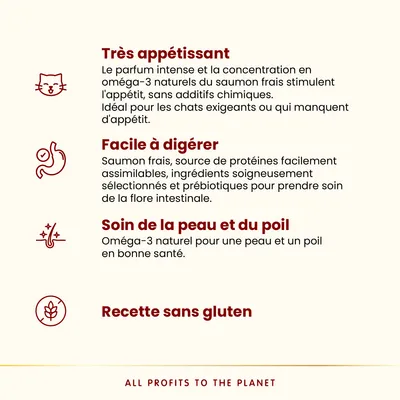 Almo Nature HFC Our Best Highly Appetizing saumon - 1,2 kg