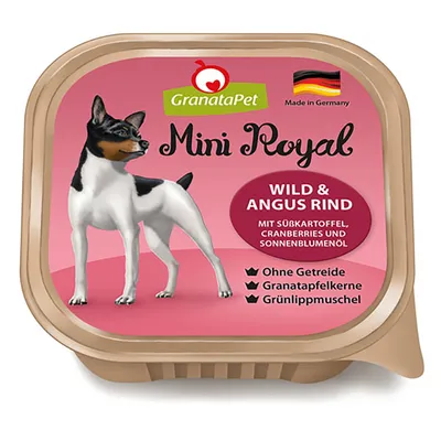 GranataPet Mini Royal - Mixed Pack - dog wet food - 6 x 150g