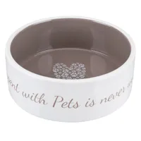 Gamelle en céramique Trixie Pet's Home pour chien - 800 mL, Ø 16 cm