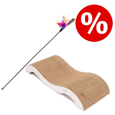 Griffoir Vague pour chat -  50 x 20 x 8 cm Griffoir Vague pour chat -  50 x 20 x 8 cm