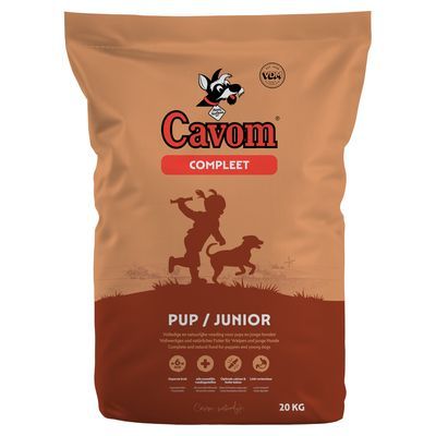 Cavom Compleet Puppy/Junior Hondenvoer - 20 kg