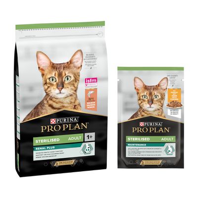 Pack nutrición mixta: pienso + sobres Purina Pro Plan