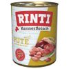 RINTI Kennerfleisch 12 x 800 g Alimento umido per cani Tacchino