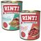 Økonomipakke RINTI Kennerkjøtt 12 x 800 g Mix Okse, 2 sorter