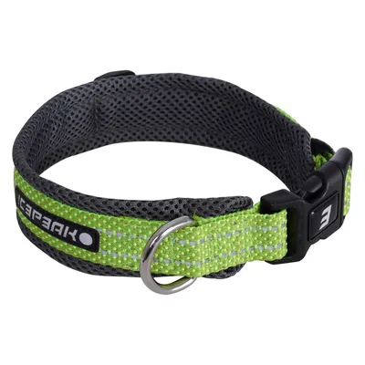 Icepeak Pet obroża Grand X, limonkowa - Rozmiar M: obw. szyi 40-50 cm, szer. 40 mm