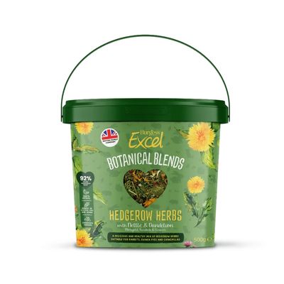 Burgess Excel Botanical Blends Hedgerow Herbs Multibuy: 3 x 500g