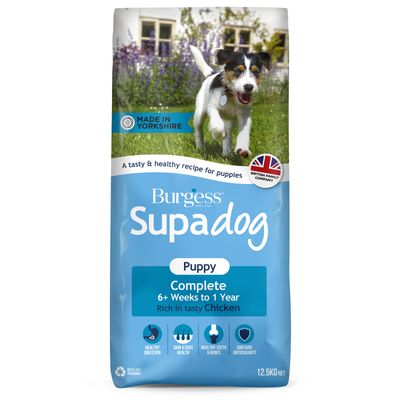 Burgess Supadog Puppy Complete Multibuy: 2 x 12.5kg