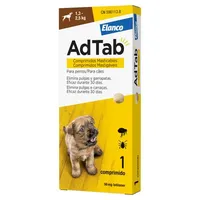AdTab kauwtabletten voor honden van 1,3 tot 2,5 kg - 6 x 3 Tabletten