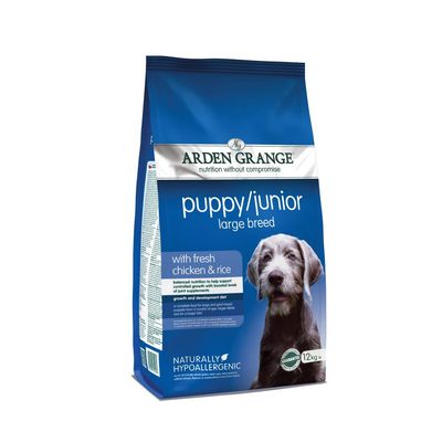 Arden Grange Large Breed Puppy/Junior - Chicken & Rice 12kg