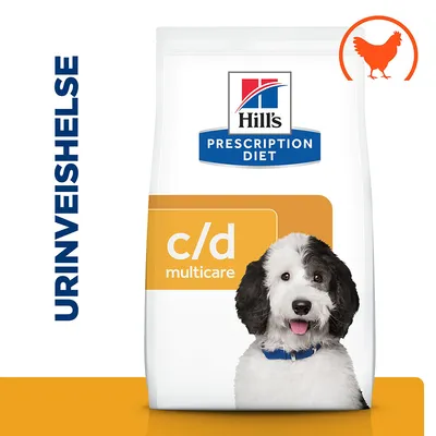 Hill's Prescription Diet c/d Multicare Urinary Care Hundefôr med kylling