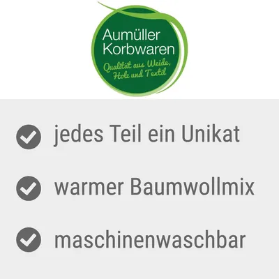 Aumüller liggematte for vinduskarmen grovstrikket