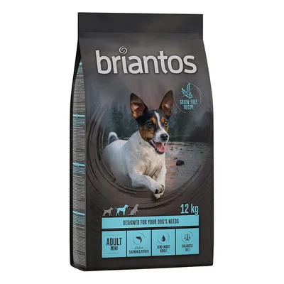 Briantos Adult Mini лосось и картофель - беззерновой - 2 x 12 кг