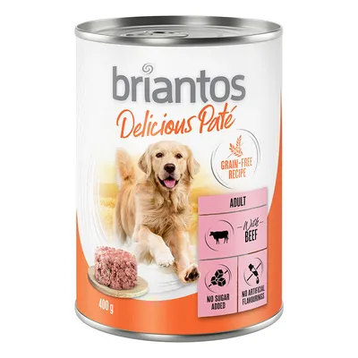 Briantos Delicious Paté 6 x 400 g - Manzo