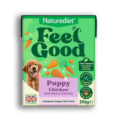 Naturediet Feel Good Puppy - Chicken - 18 x 390g