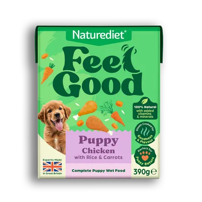 Naturediet Feel Good Puppy - Chicken - Multibuy: 36 x 390g