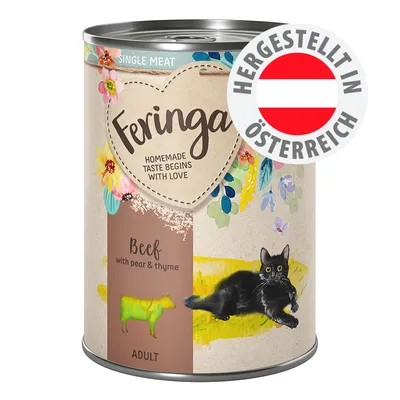 Feringa Beef with pear & thyme ADULT, Single Meat, Homemade taste begins with love. Hergestellt in Österreich. Feringa Beef with pear & thyme ADULT, Single Meat, Homemade taste begins with love. Hergestellt in Österreich.