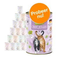 Probeerpakket GranataPet DeliCatessen 24 x 400 g Kattenvoer - Probeerpakket I (6 soorten)