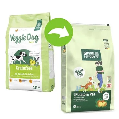 Green Petfood met Aardappel & Erwt