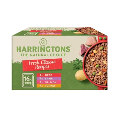 Harringtons Complete Adult Grain-Free - Fresh Classic Recipes - 16 x 400g