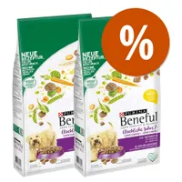 Set Risparmio! 2 x 12 kg Beneful Crocchette per cani - Mix: Original Manzo & Verdure / Pesoforma