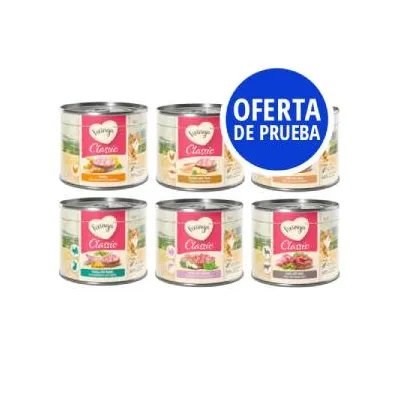 Feringa Classic Meat Menu - Pack de prueba mixto - 6 x 200 g 