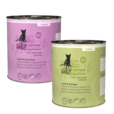 catz finefood w puszkach, 12 x 800 g - Pakiet mieszany I catz finefood w puszkach, 12 x 800 g - Pakiet mieszany I
