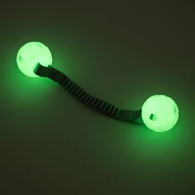 Nomad Tales Spirit Balle de jeu lumineuse avec corde - taille L : Ø 8 x H 56,9 cm
