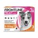 Frontline® Tri-Act pipetas para perros de 5 a 10 kg 3 x 1 ml